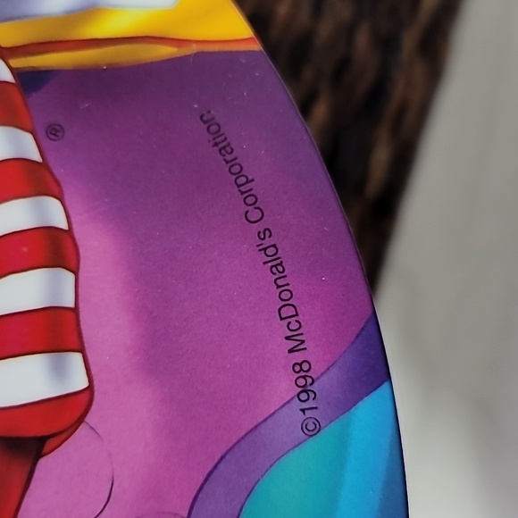 Vintage Ronald McDonald's Collectors Plates 1997 Christmas Plate 1998 Easter Egg - Picture 9 of 9